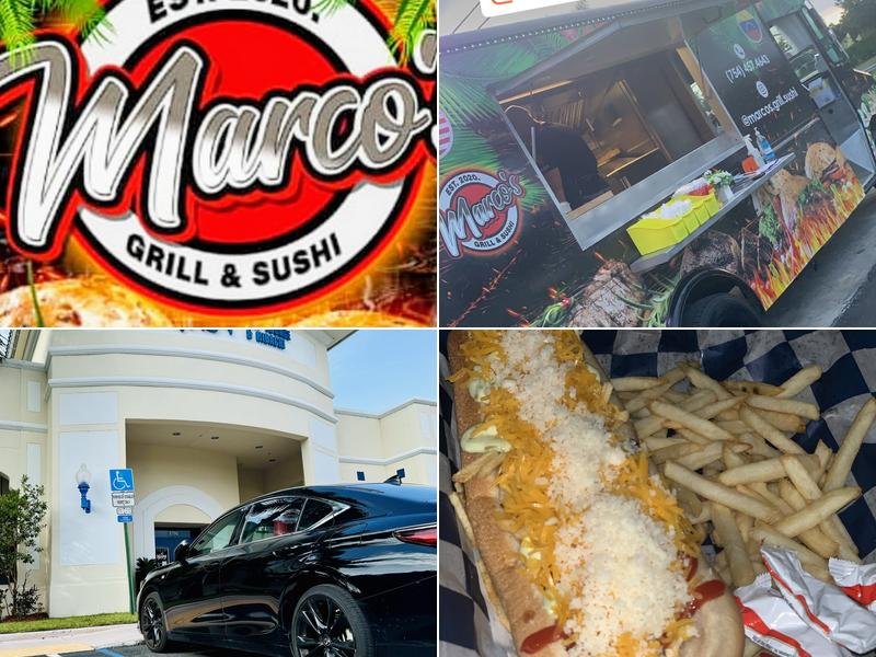 Marco's grill and sushi business photo